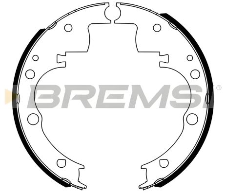 Комплект тормозных колодок для LDV 400 и ALFA ROMEO от Bremsi (GF0166) Комплект тормозных колодок для LDV 400 и ALFA ROMEO от Bremsi (GF0166)