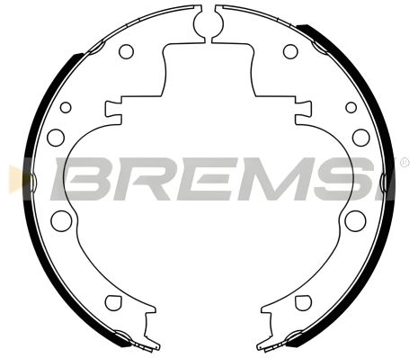 Комплект тормозных колодок для LDV 400 и ALFA ROMEO от Bremsi (GF0166) Комплект тормозных колодок для LDV 400 и ALFA ROMEO от Bremsi (GF0166)