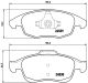 Комплект гальмівних колодок, дискове гальмо DS DS, PEUGEOT 5008, BREMBO (P61083) Комплект гальмівних колодок, дискове гальмо DS DS, PEUGEOT 5008, BREMBO (P61083)