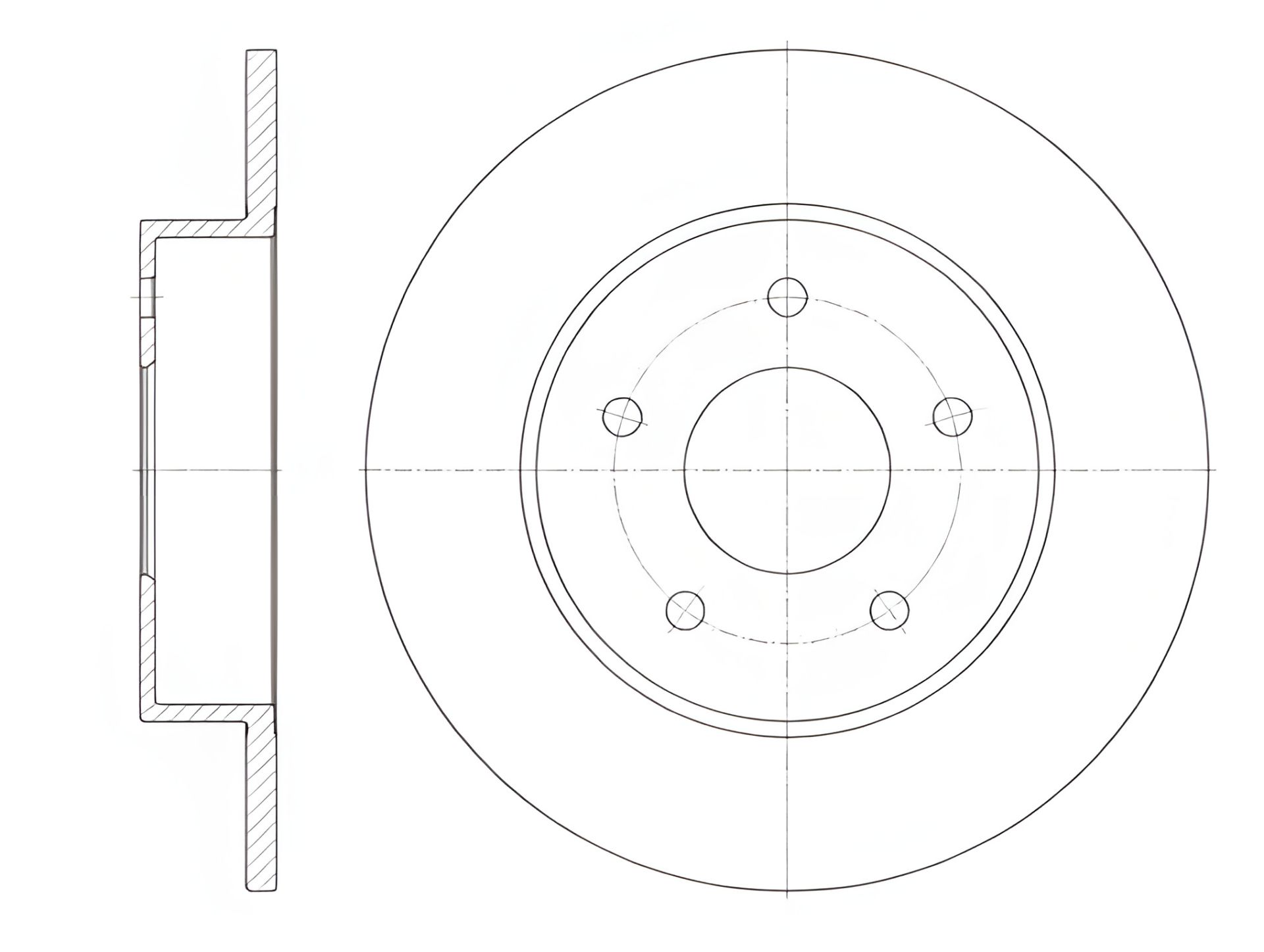 Тормозной диск NISSAN PRIMERA, REMSA (682000) Тормозной диск NISSAN PRIMERA, REMSA (682000)