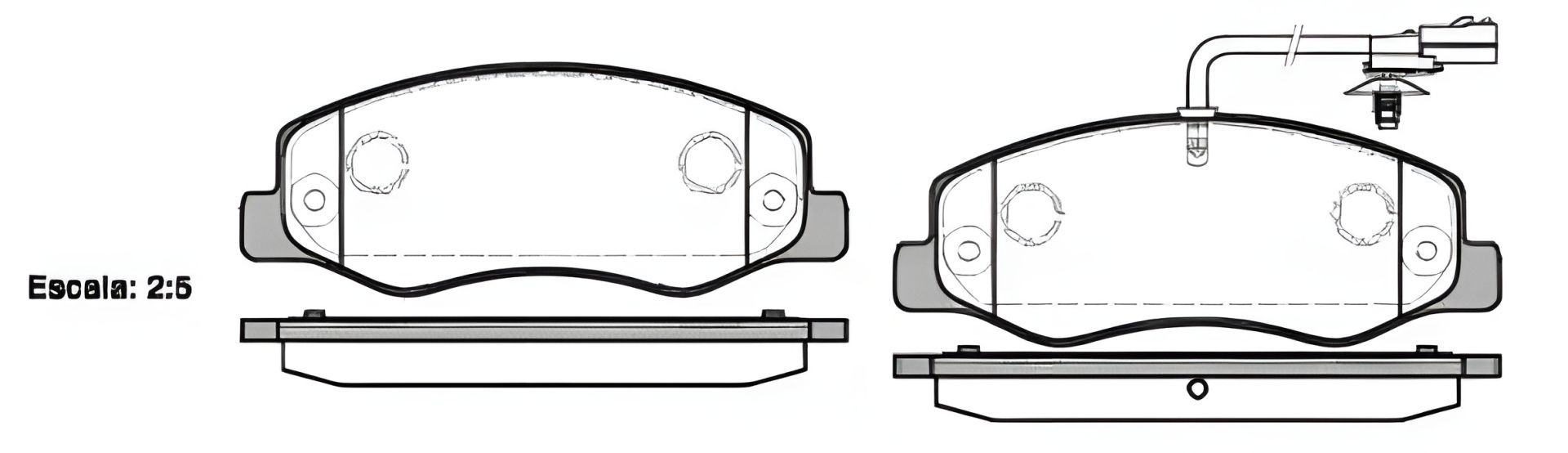 Комплект дискове гальмо гальмівних колодок NISSAN NV400, OPEL MOVANO, REMSA (144201) Комплект дискове гальмо гальмівних колодок NISSAN NV400, OPEL MOVANO, REMSA (144201)