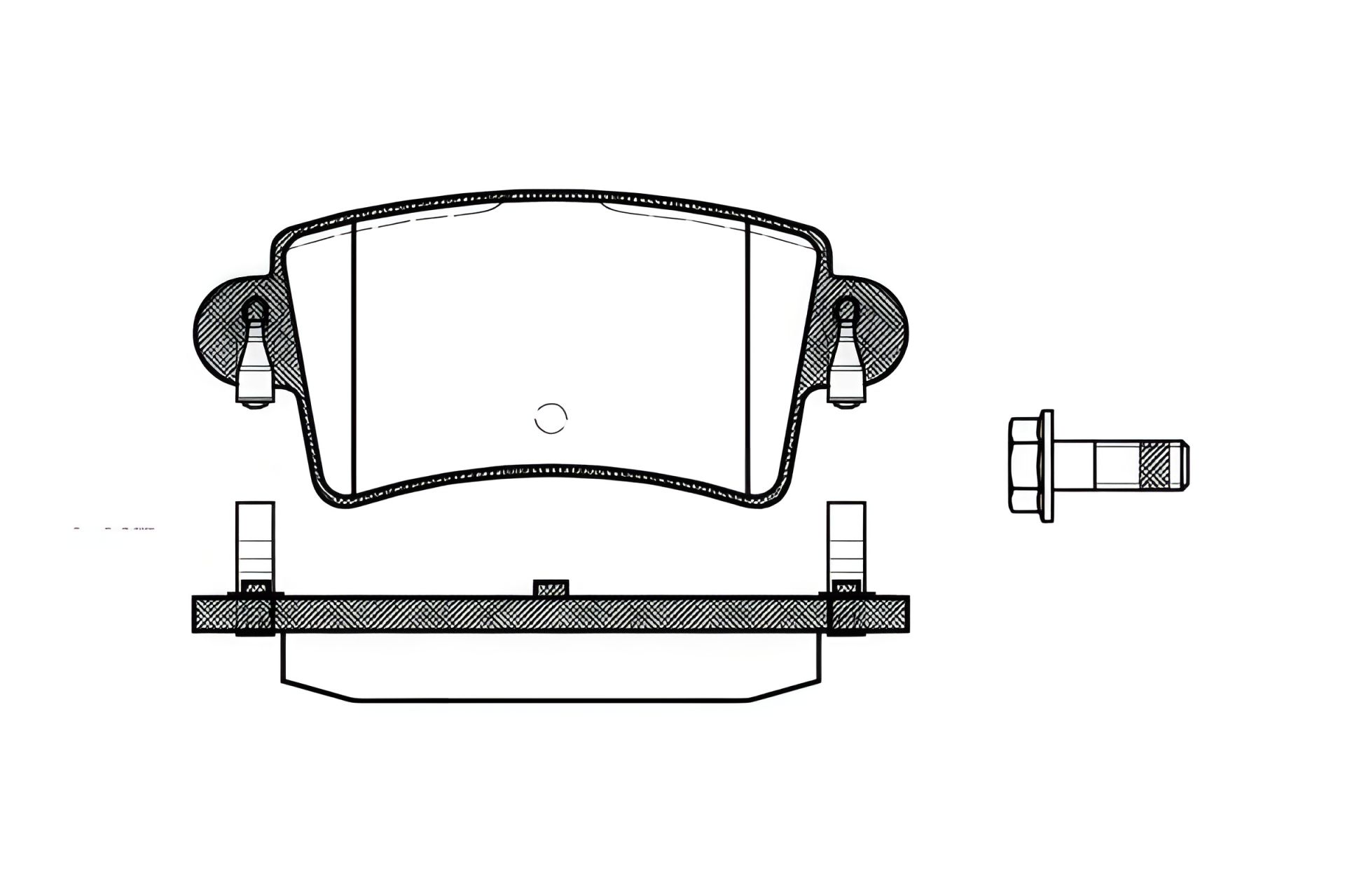 Комплект гальмівних колодок NISSAN INTERSTAR, OPEL MOVANO, RENAULT MASTER, ROAD HOUSE (283300) Комплект гальмівних колодок NISSAN INTERSTAR, OPEL MOVANO, RENAULT MASTER, ROAD HOUSE (283300)