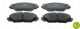Комплект дисковых тормозных колодок TOYOTA AURIS, FERODO (FDB4136)