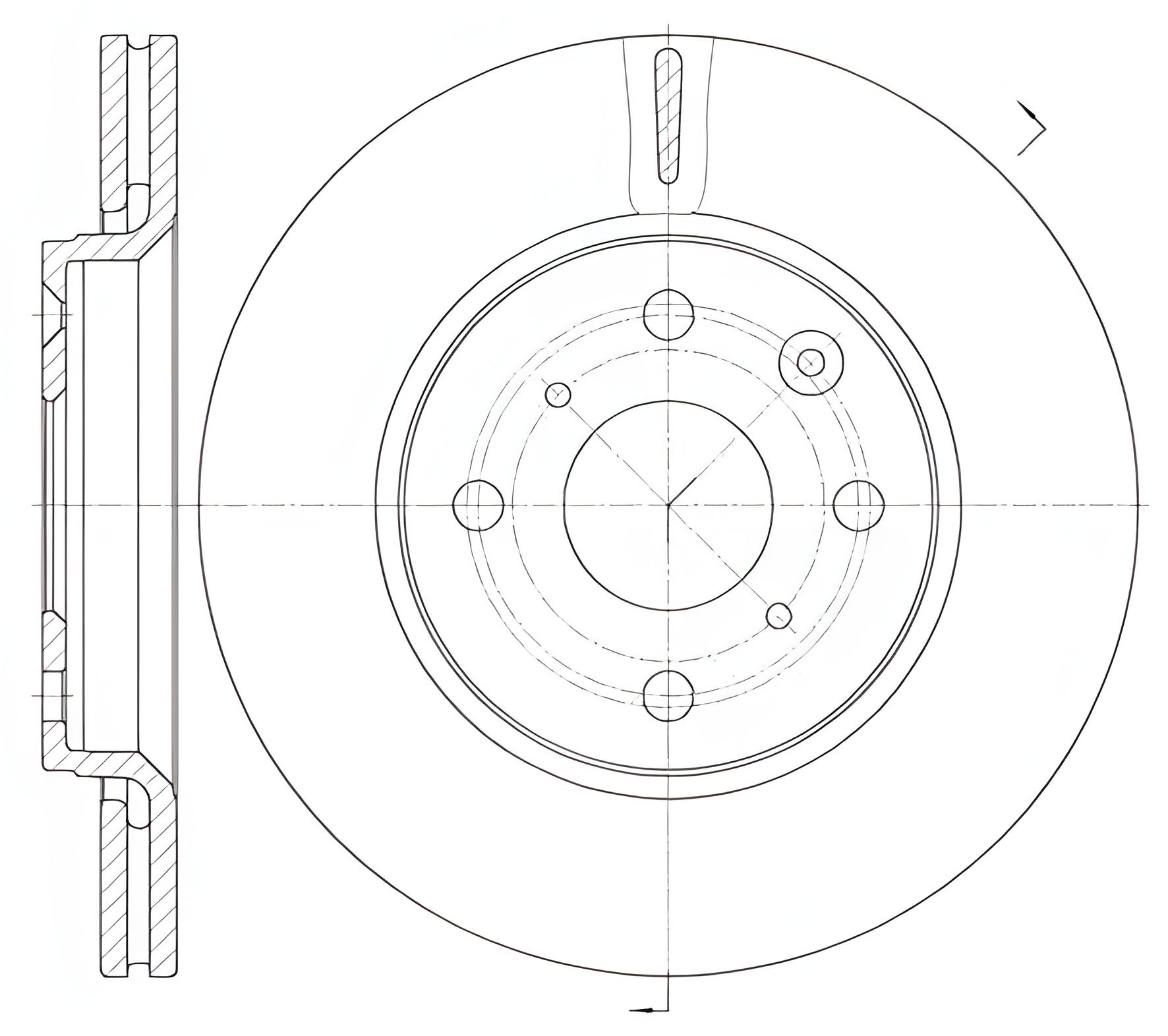 Гальмівний диск передній C1/C1 II/107/108 05- (247x20), WOKING (D6100310) Гальмівний диск передній C1/C1 II/107/108 05- (247x20), WOKING (D6100310)