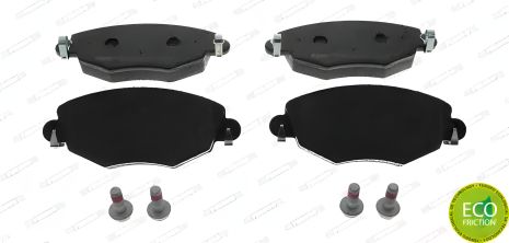 Комплект дисковых тормозных колодок FORD AUSTRALIA, JAGUAR X-TYPE, FERODO (FDB1425)