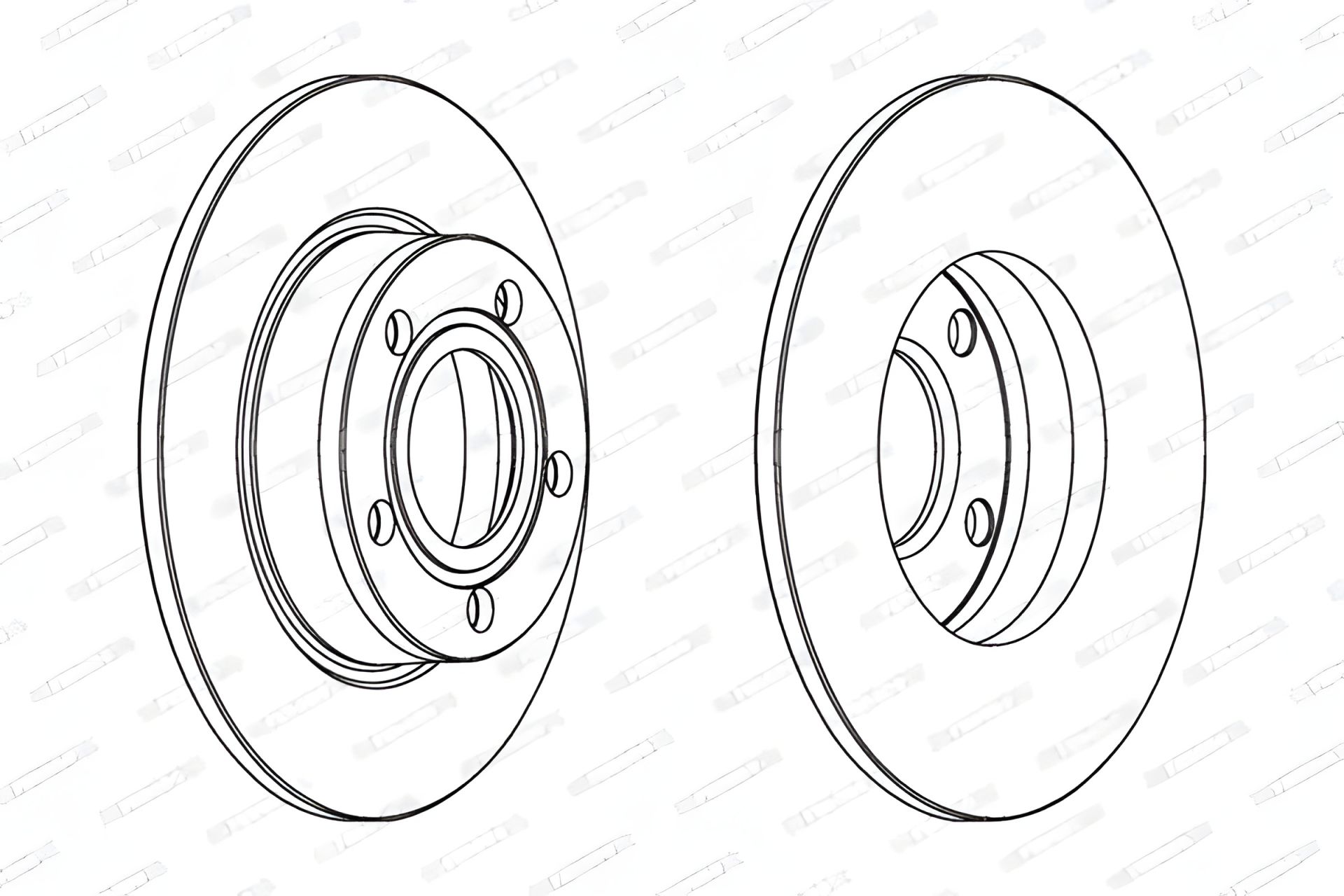 Гальмівний диск AUDI A6, FERODO (DDF1177C) Гальмівний диск AUDI A6, FERODO (DDF1177C)