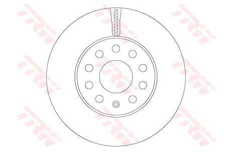 Тормозной диск для SKODA OCTAVIA, SEAT LEON, TRW (DF6903S) Тормозной диск для SKODA OCTAVIA, SEAT LEON, TRW (DF6903S)