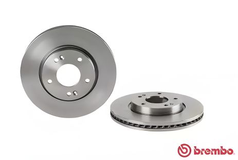 Тормозной диск JAC REFINE, HYUNDAI (BEIJING), BREMBO (09957410)