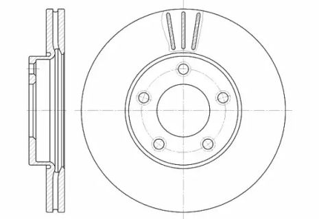 Brake Mazda 5, REMSA (667110)