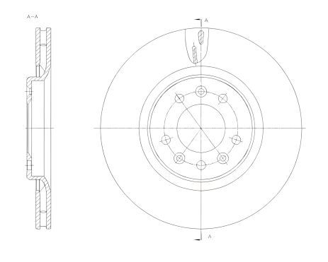 Тормозной диск TOYOTA PROACE, PEUGEOT EXPERT, REMSA (6177610)