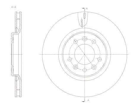 Тормозной диск TOYOTA PROACE, PEUGEOT EXPERT, REMSA (6177610) Тормозной диск TOYOTA PROACE, PEUGEOT EXPERT, REMSA (6177610)