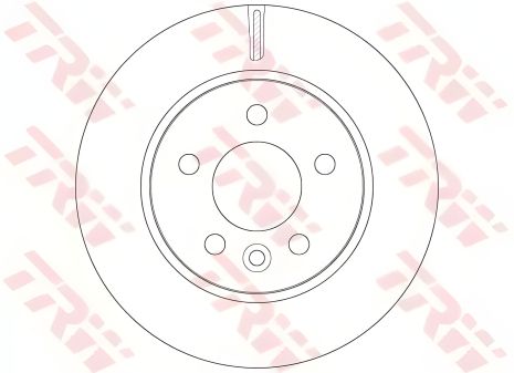 Тормозной диск VW AMAROK, TRW (DF6482) Тормозной диск VW AMAROK, TRW (DF6482)