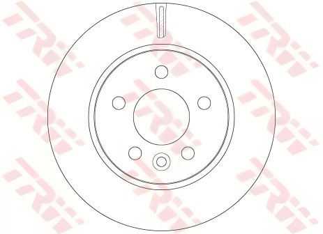 Гальмівний диск VW AMAROK, TRW (DF6482)