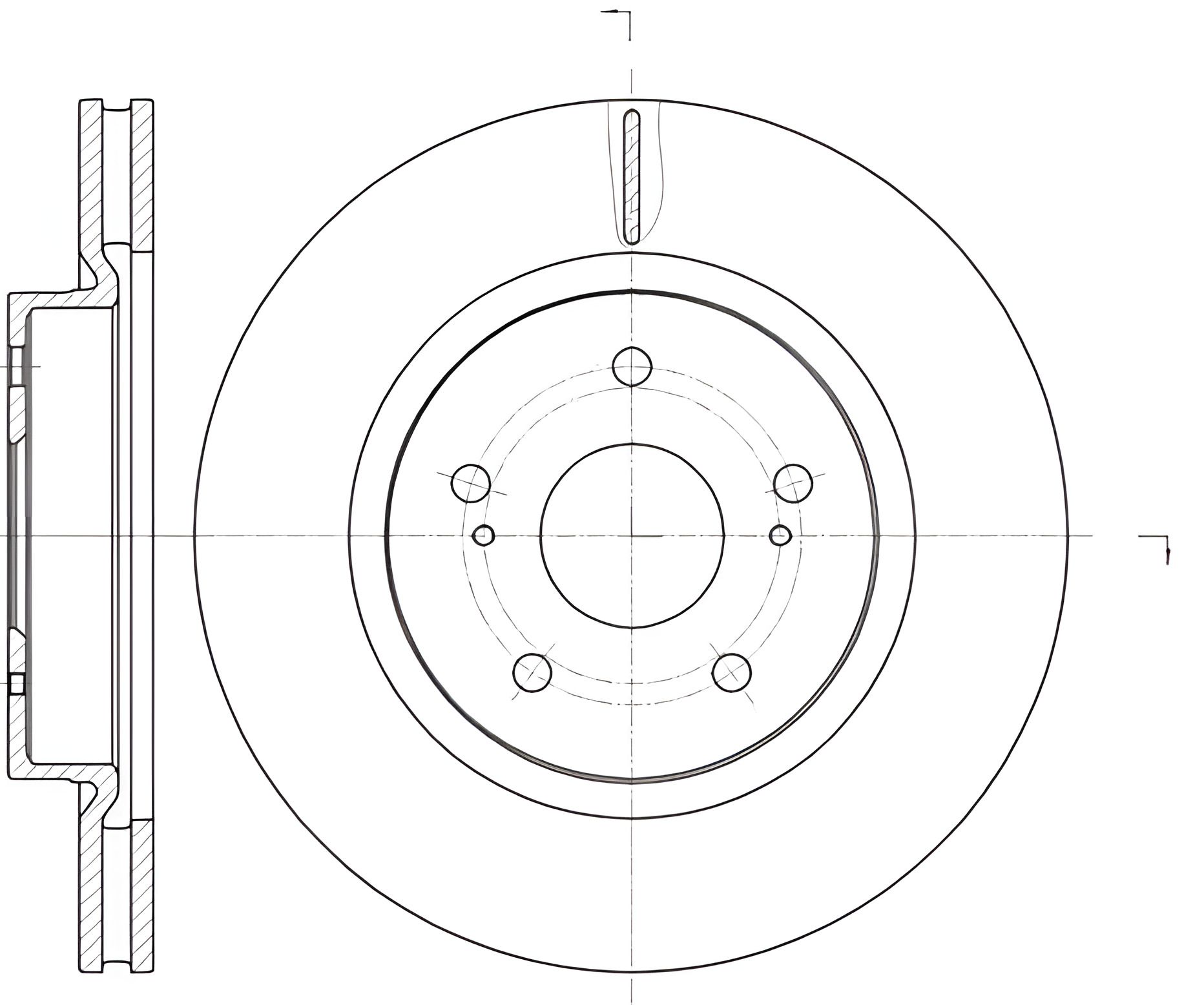 Тормозной диск для Suzuki GRAND VITARA, REMSA (6121210) Тормозной диск для Suzuki GRAND VITARA, REMSA (6121210)