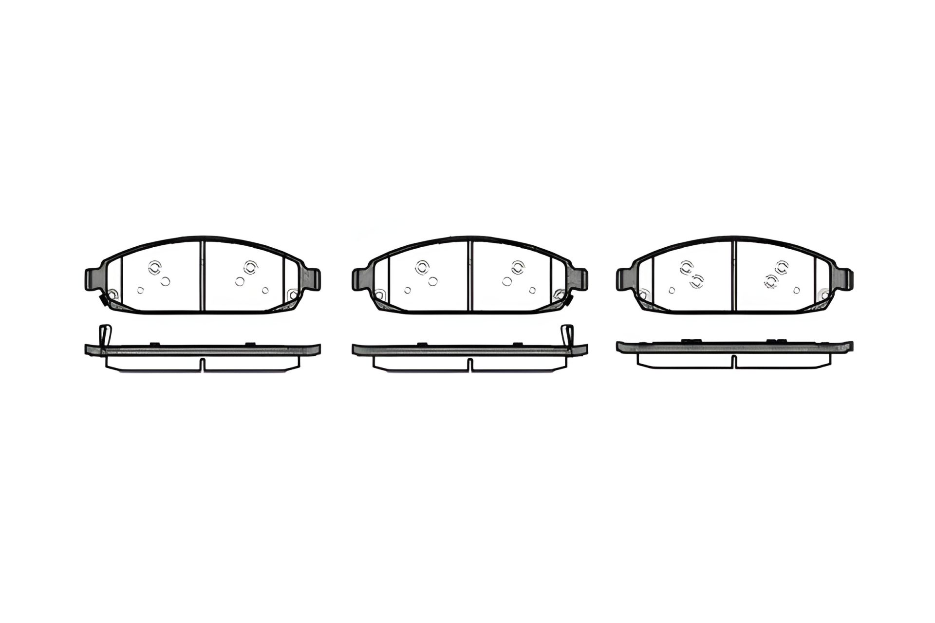 Комплект тормозных колодок JEEP COMMANDER, JEEP GRAND CHEROKEE, WOKING (P1073302) Комплект тормозных колодок JEEP COMMANDER, JEEP GRAND CHEROKEE, WOKING (P1073302)