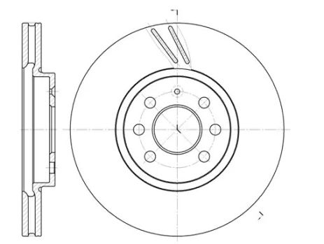 Диск тормозной VW OPEL ROAD, OPEL, ROAD HOUSE (668410)