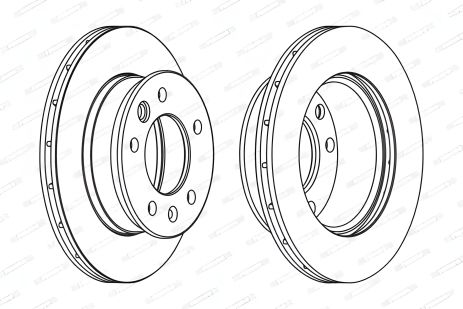 Диск гальмівний MERCEDES-BENZ SPRINTER, VW LT, FERODO (FCR228A) Диск гальмівний MERCEDES-BENZ SPRINTER, VW LT, FERODO (FCR228A)
