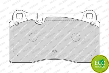 Комплект гальмівних колодок, дискове гальмо SEAT LEON, AUDI TT, FERODO (FDB1877)