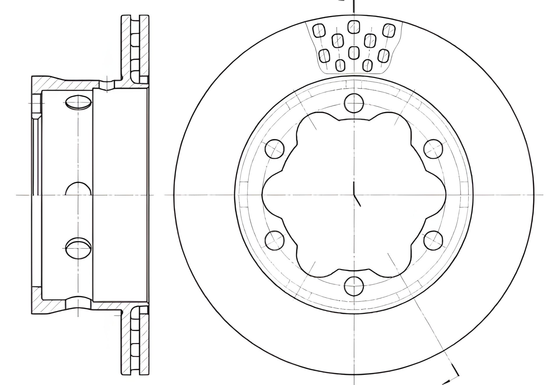 Тормозной диск MERCEDES-BENZ SPRINTER, VW LT, REMSA (662310) Тормозной диск MERCEDES-BENZ SPRINTER, VW LT, REMSA (662310)