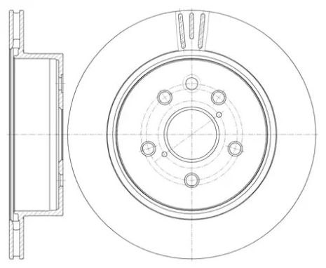 Brake Lexus є, remsa (6125510)