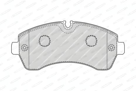 Комплект гальмівних колодок MERCEDES-BENZ SPRINTER, FERODO (FVR4470), дискове гальмо