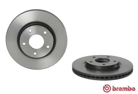 Гальмівний диск NISSAN TIIDA, BREMBO (09B56511)