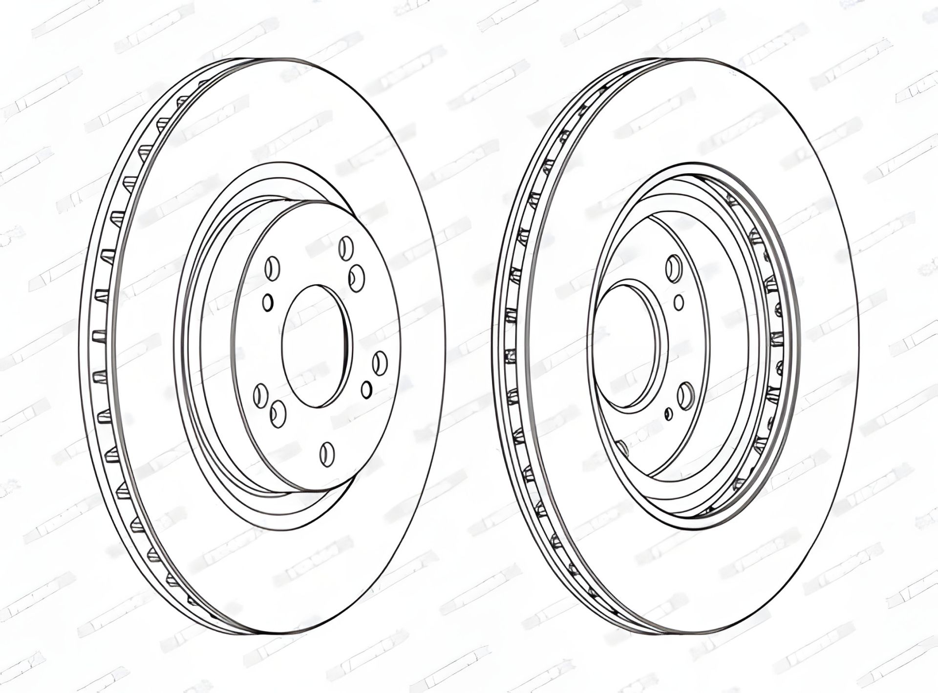 Диск тормозной HONDA CIVIC, FERODO (DDF1596C) Диск тормозной HONDA CIVIC, FERODO (DDF1596C)