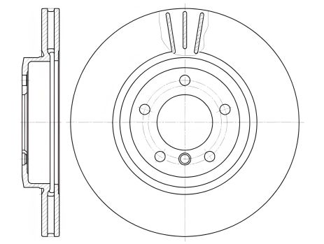 Диск тормозной LEXUS ES, TOYOTA SOLARA, REMSA (659810) Диск тормозной LEXUS ES, TOYOTA SOLARA, REMSA (659810)