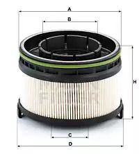 Фільтр паливний MERCEDES-BENZ GLS, MANN-FILTER (PU11001ZKIT)