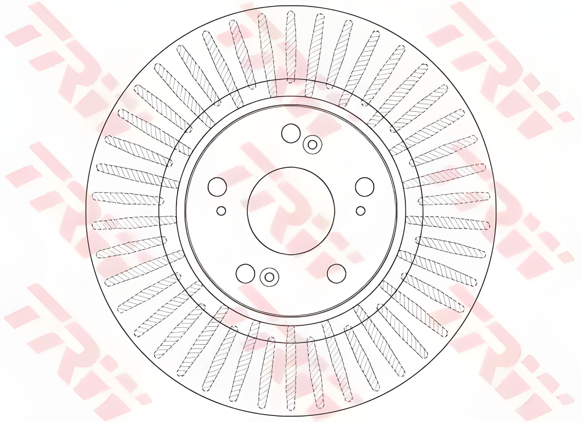 Тормозной диск для HONDA ACCORD, TRW (DF6432S) Тормозной диск для HONDA ACCORD, TRW (DF6432S)