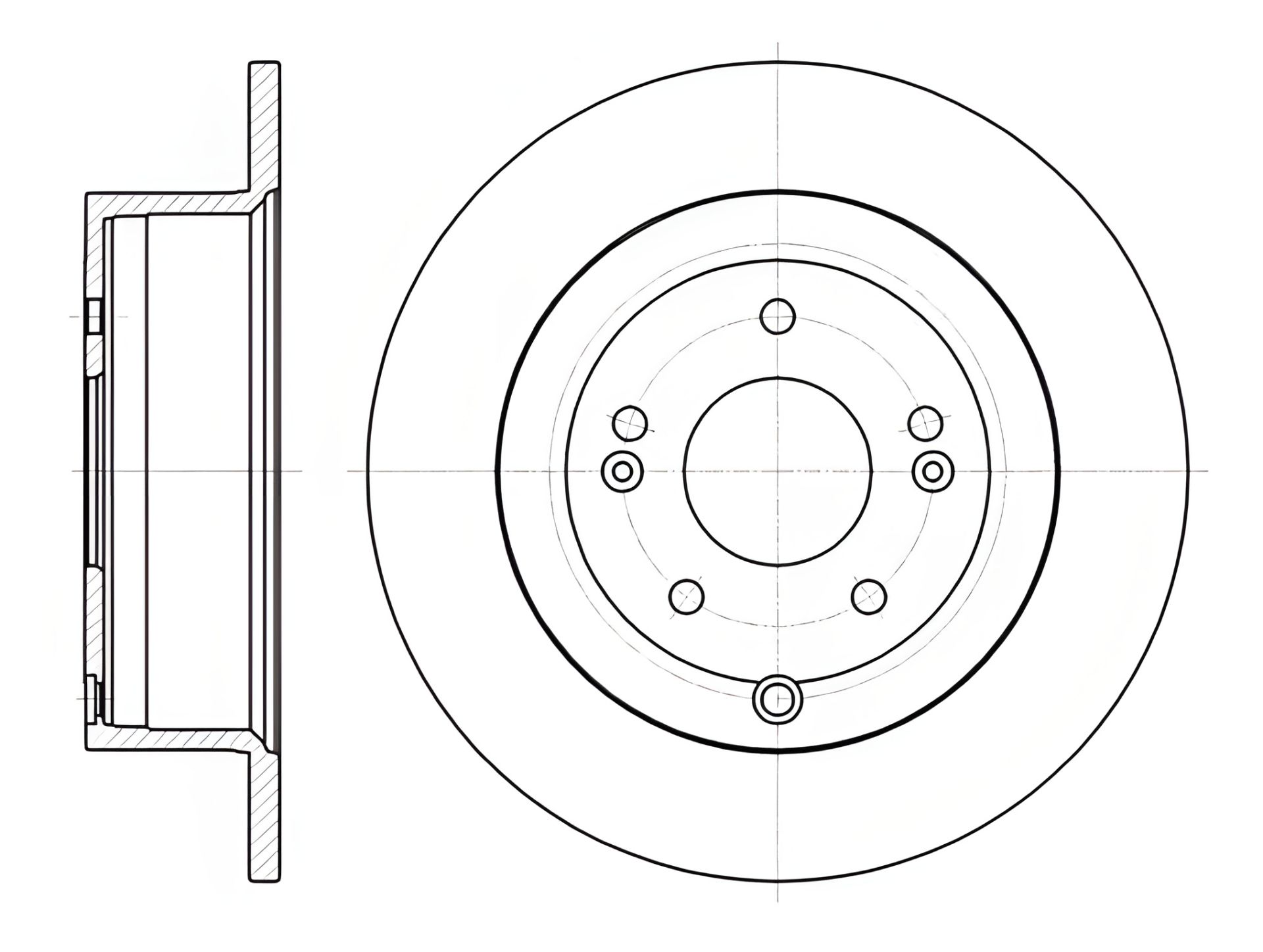 Тормозной диск HYUNDAI SANTA FE, REMSA (6110600) Тормозной диск HYUNDAI SANTA FE, REMSA (6110600)