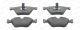 Комплект дисковых тормозных колодок для BMW 5, FERODO (FDB4380)