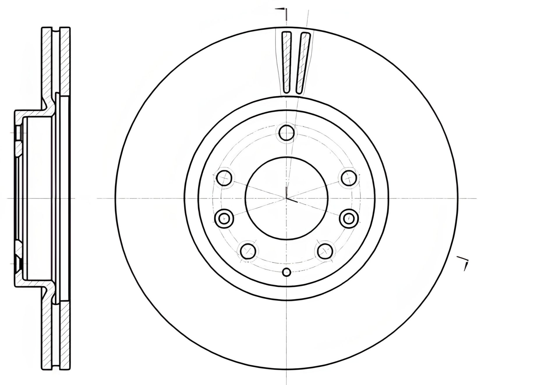 Диск гальмівний BESTURN (FAW), MAZDA 6, REMSA (6123510) Диск гальмівний BESTURN (FAW), MAZDA 6, REMSA (6123510)