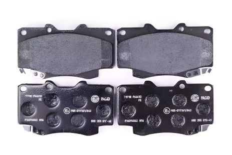 Гальмівні колодки комплект для дискового гальма TOYOTA HILUX, HELLA PAGID (8DB355013481)