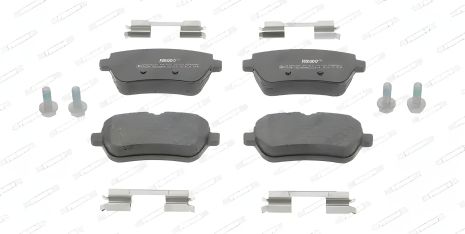 Комплект тормозных колодок для дисковых тормозов Mercedes-Benz S-Class, FERODO (FDB4261)