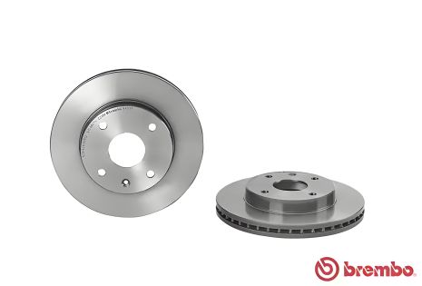 Гальмівний диск для CHEVROLET LACETTI, DAEWOO TOSCA, BREMBO (09948311)