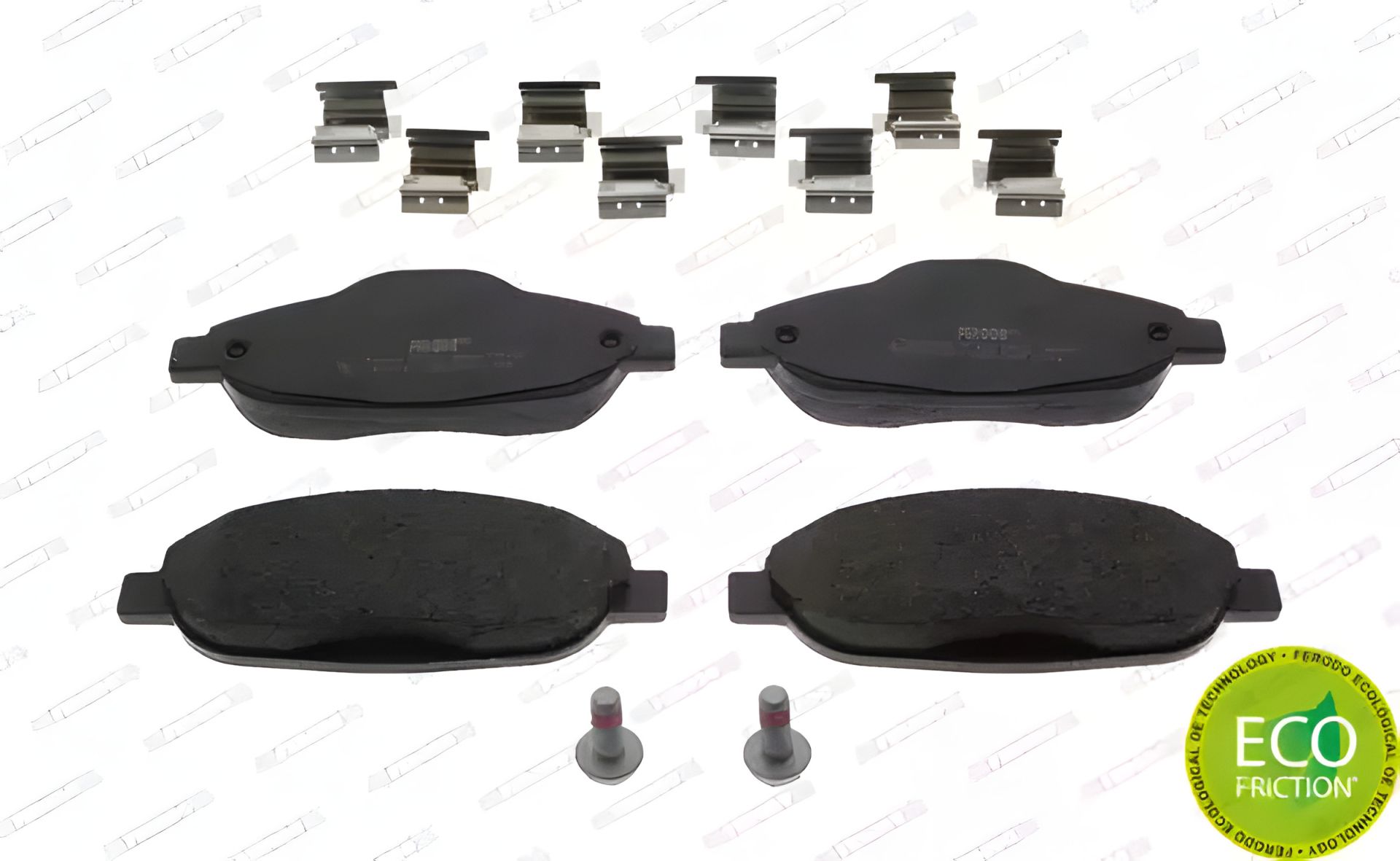 Набор тормозных колодок для PEUGEOT 308, FERODO (FDB4003) Набор тормозных колодок для PEUGEOT 308, FERODO (FDB4003)