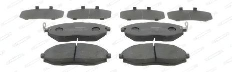 Комплект дисковых тормозных колодок DAEWOO TOSCA, CHEVROLET EPICA от FERODO (FDB4304) Комплект дисковых тормозных колодок DAEWOO TOSCA, CHEVROLET EPICA от FERODO (FDB4304)