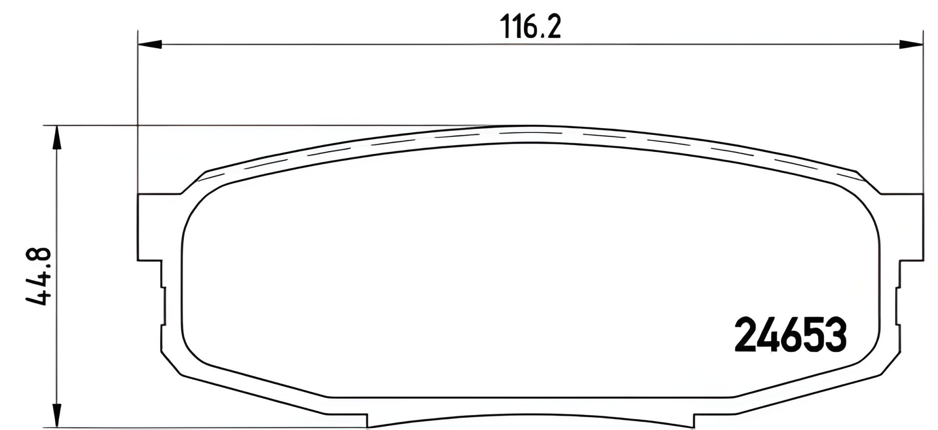 Комплект гальмівних колодок, дискове гальмо LEXUS LX, TOYOTA TUNDRA, BREMBO (P83098) Комплект гальмівних колодок, дискове гальмо LEXUS LX, TOYOTA TUNDRA, BREMBO (P83098)
