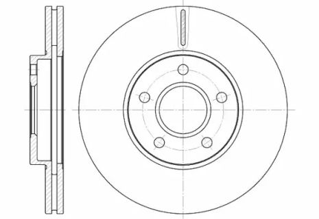 Brake Hyundai Accent, Ford Transit, REMSA (666210)