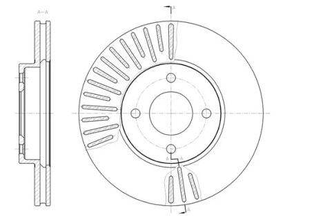 Brake Nissan Note, REMSA (6146710)