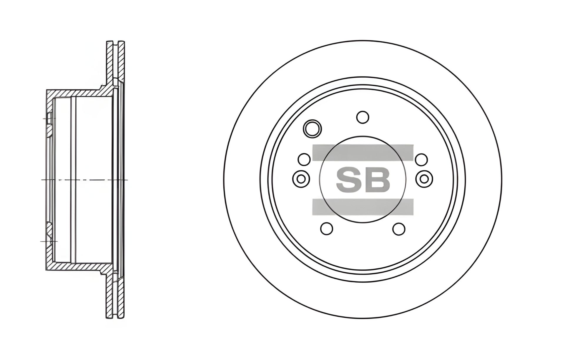 Тормозной диск KIA SORENTO, SANGSIN (SD2013) Тормозной диск KIA SORENTO, SANGSIN (SD2013)