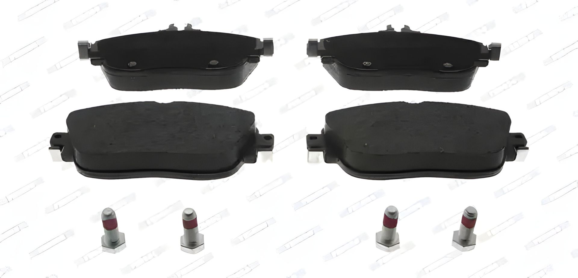 Комплект тормозных колодок, дисковый тормоз MERCEDES-BENZ CLA, FERODO (FDB4245) Комплект тормозных колодок, дисковый тормоз MERCEDES-BENZ CLA, FERODO (FDB4245)