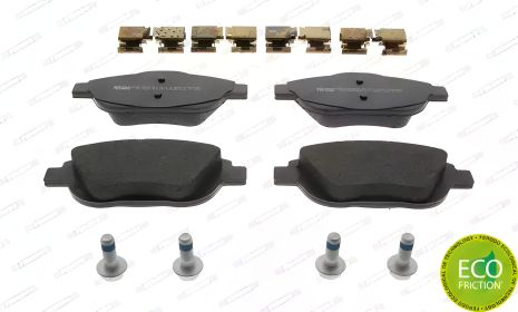 Гальмівних колодок комплект, дискове гальмо OPEL CROSSLAND, FERODO (FDB4288)