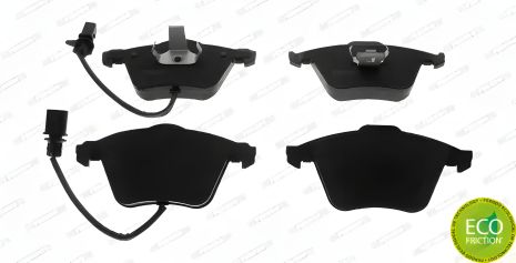 Комплект гальмівних колодок, дискове гальмо SEAT EXEO, AUDI A6, FERODO (FDB1629), з високим рівнем безпеки