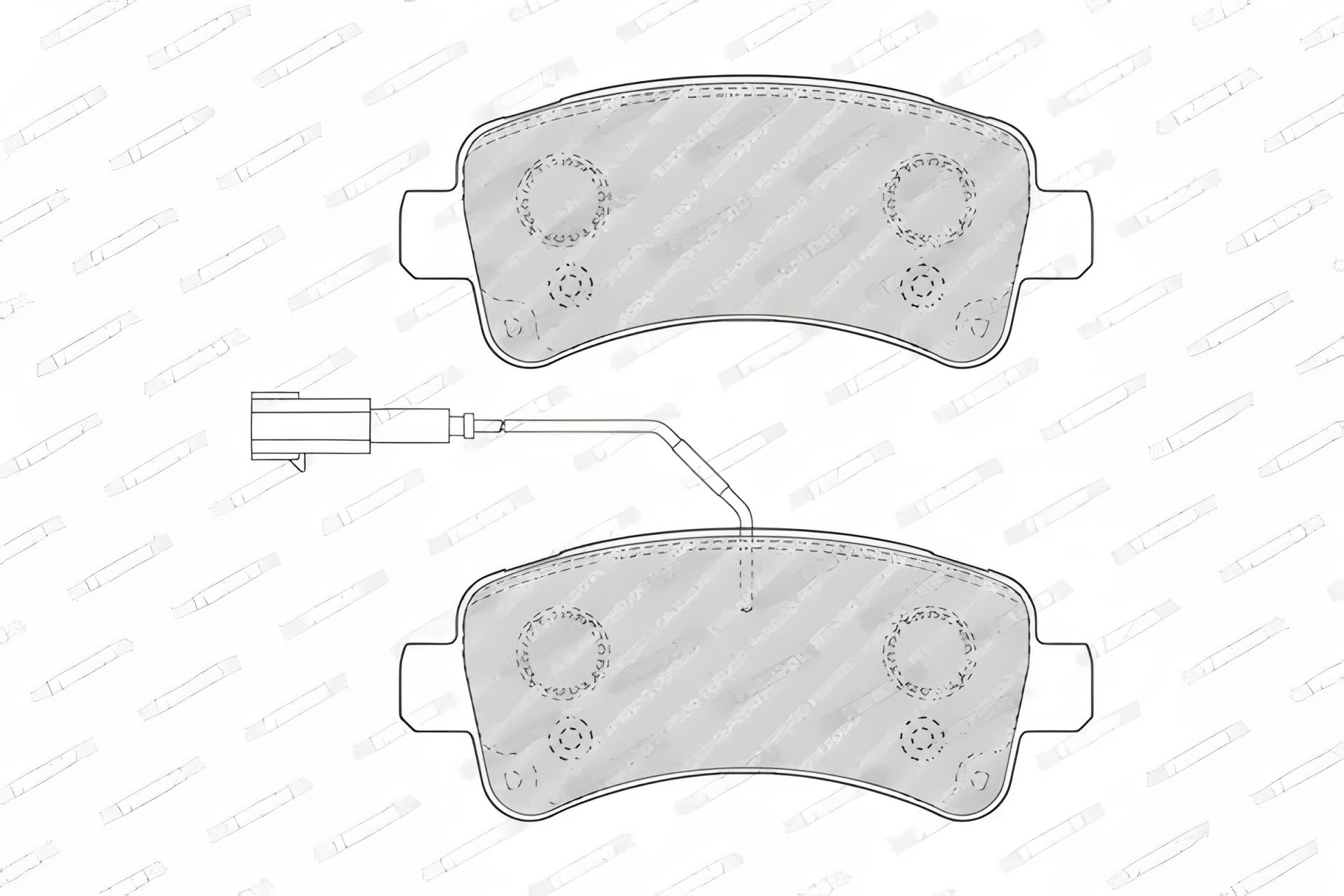 Гальмівні колодки FIAT DUCATO, PEUGEOT BOXER, FERODO FVR4950 Гальмівні колодки FIAT DUCATO, PEUGEOT BOXER, FERODO FVR4950