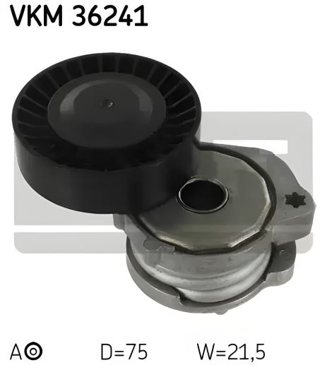 SKF натяжной ролик для FORD MONDEO, VOLVO V60 (VKM36241)