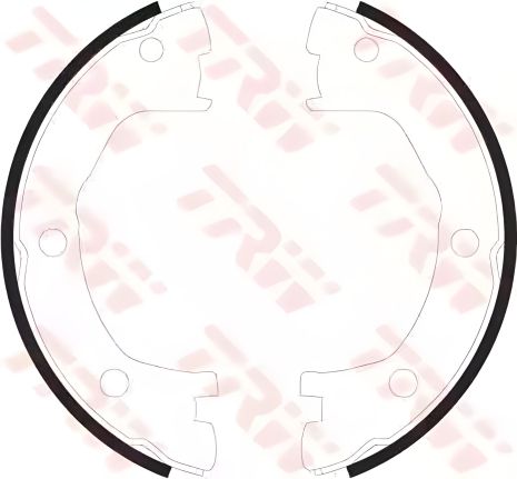 Тормозные колодки комплект стояночного тормоза RENAULT TRUCKS, IVECO DAILY, TRW (GS8440) Тормозные колодки комплект стояночного тормоза RENAULT TRUCKS, IVECO DAILY, TRW (GS8440)