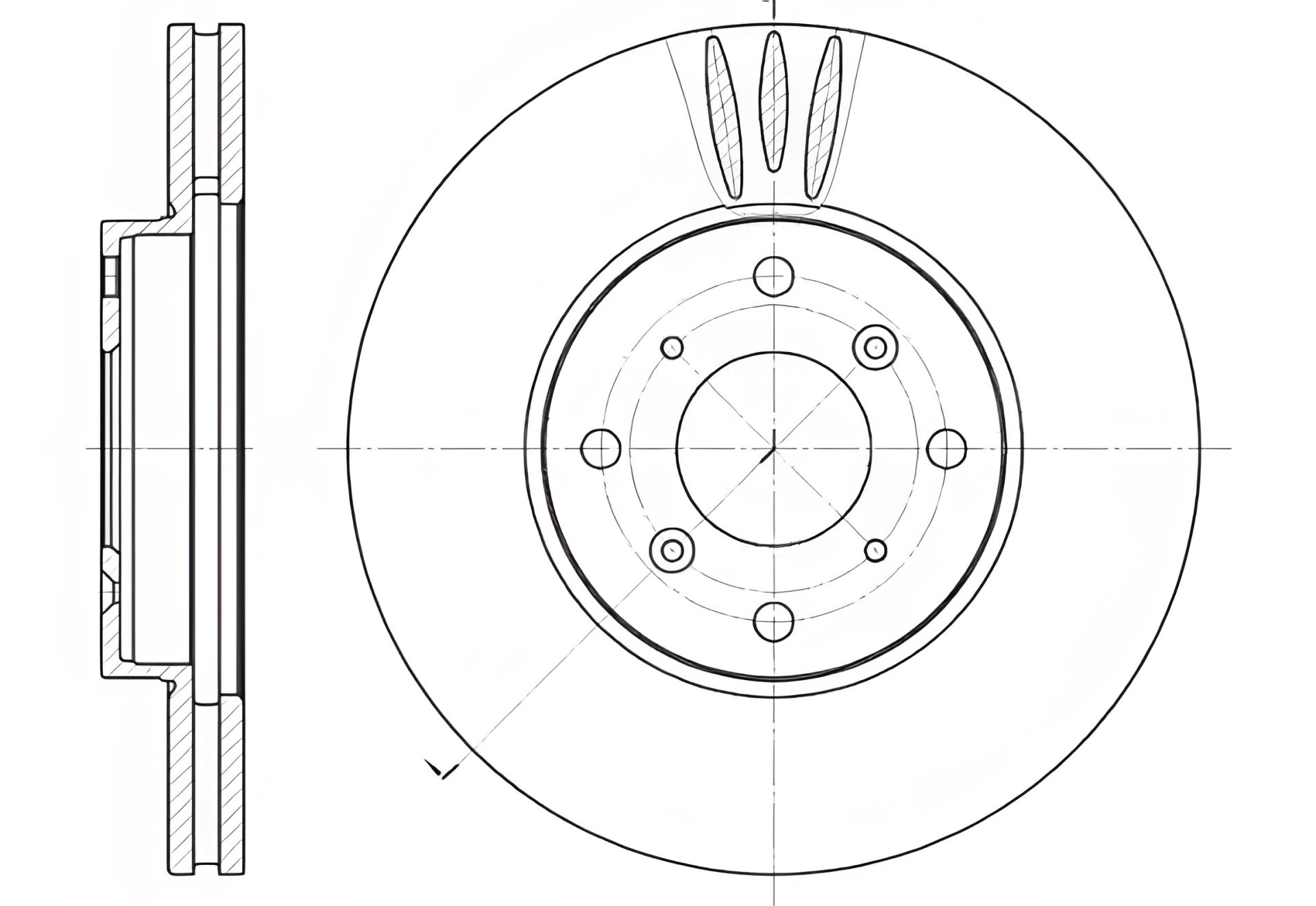 Гальмівний диск HONDA ACCORD, REMSA (664110) Гальмівний диск HONDA ACCORD, REMSA (664110)