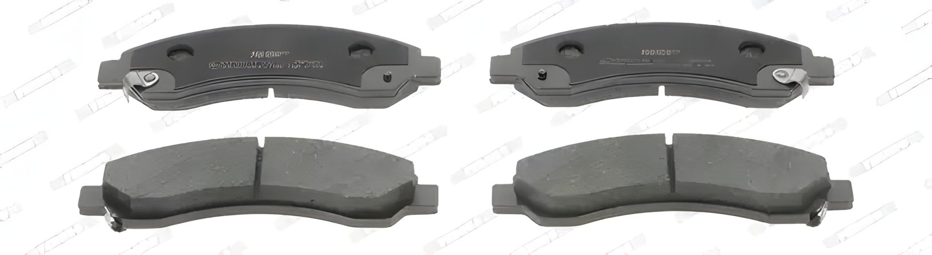 Комплект передніх гальмівних колодок для GREAT WALL, FERODO (FDB4625) Комплект передніх гальмівних колодок для GREAT WALL, FERODO (FDB4625)